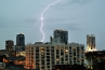 Downtown Orlando Lighning Strike